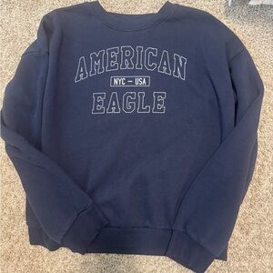 American Eagle Outfitters Navy Sweater